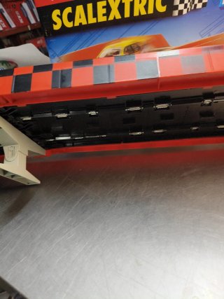 Scalextric Puente Completo Pista Negra Antigua