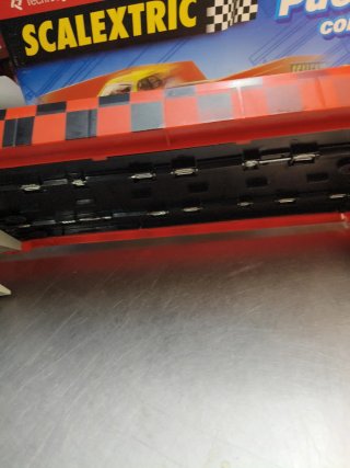 Scalextric Puente Completo Pista Negra Antigua