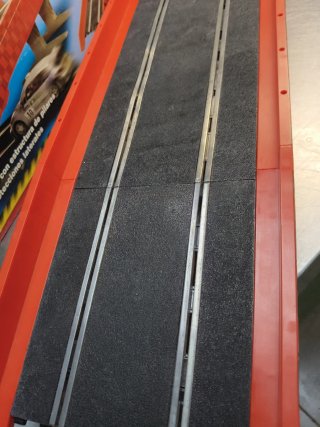 Scalextric Puente Completo Pista Negra Antigua