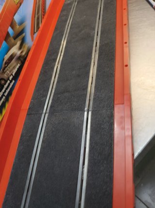 Scalextric Puente Completo Pista Negra Antigua