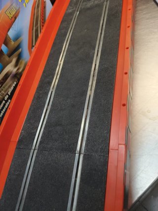 Scalextric Puente Completo Pista Negra Antigua