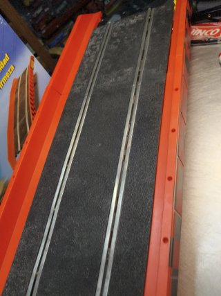 Scalextric Puente Completo Pista Negra Antigua