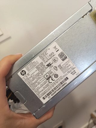 Fuente HP Lite-On 500W 80 Plus Gold