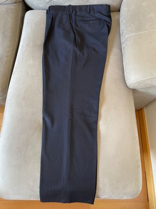 Traje Ermenegildo Zegna T. 56 Azul Raya Diplom.