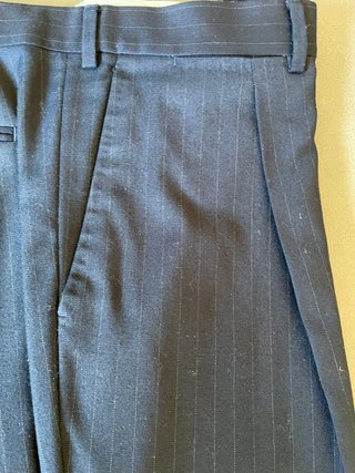 Traje Ermenegildo Zegna T. 56 Azul Raya Diplom.