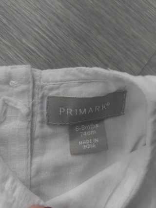 Conjunto verano niña 6-9 meses pantalon y blusa
