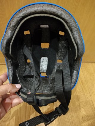 Casco Oxelo Infantil Azul 52-54cm