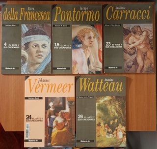5 libros de el arte y sus creadores de historia 16
