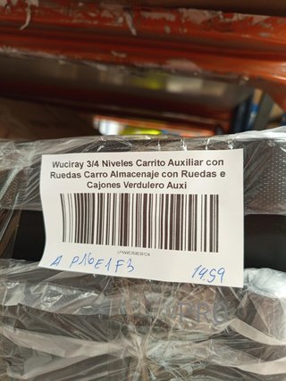 Niveles Carrito Auxiliar con Ruedas