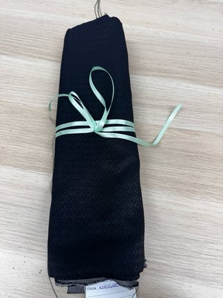 Tela corpiño negra con rombos-promocion
