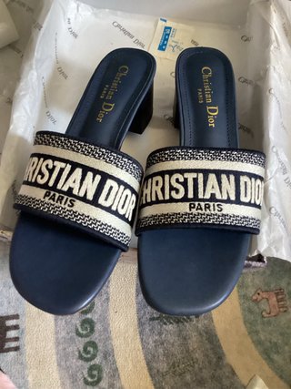 Sandalias Dior CD tacón medio