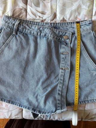 Falda pantalón vaquera
