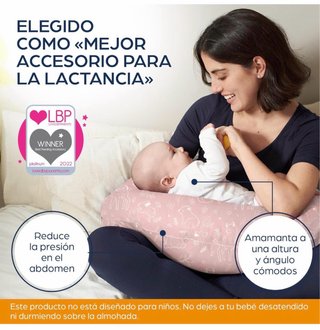 Cojín Lactancia Embarazo Niimo Rosa Estampado