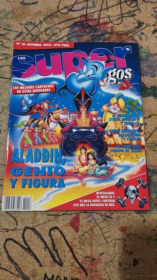 Revista Super Juegos Nº 18 - Octubre 1993
