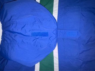 Chaqueta de Lacoste Vintage Y2K Azul Puffer Jacket