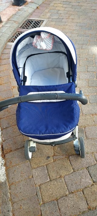 Carrito Bebé Inglesina Azul y silla de paseo