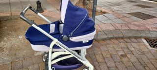 Carrito Bebé Inglesina Azul y silla de paseo