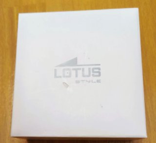 Lotus Style,pulsera de eslabones blancos- plateado