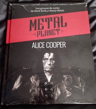 Libro Metal Planet ALICE COOPER - Nuevo