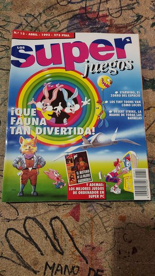 Revista Super Juegos N. 12 Abril 1993