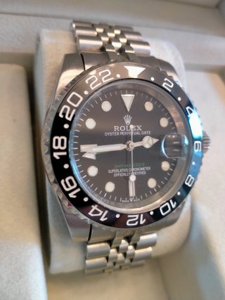 Rolex GMT-Master II Orologio Uomo Nero