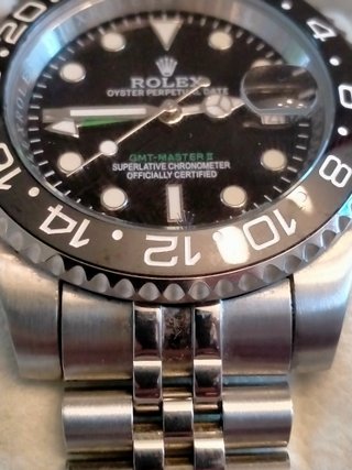 Rolex GMT-Master II Orologio Uomo Nero