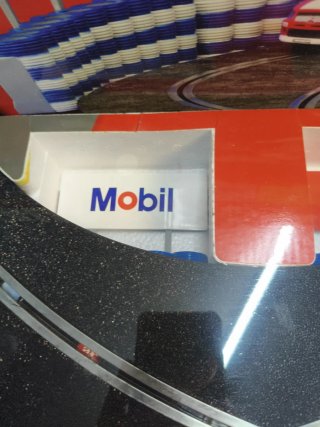 Scalextric Cambio de Pista en Curva pista negra