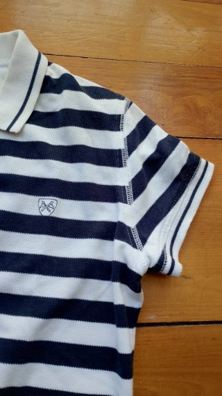 Vestido Polo Rayas Thomas Burberry