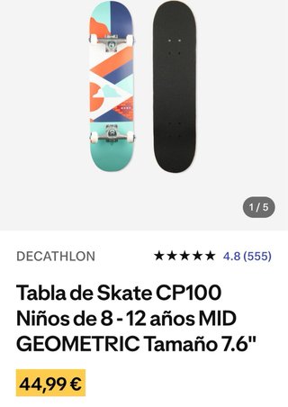 Monopatín Decathlon CP 100 M