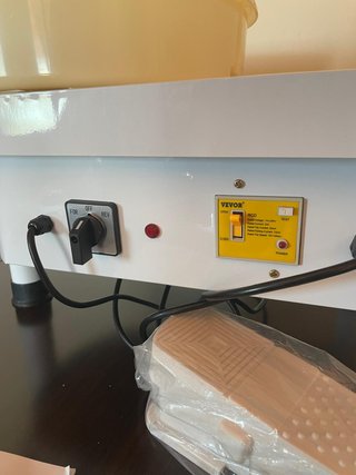 Torno de cerámica eléctrico 25 cm – 280W+Acesorios