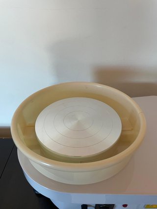 Torno de cerámica eléctrico 25 cm – 280W+Acesorios