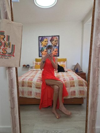 Vestido largo Calzedonia. Talla M. Spectacular.