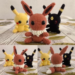 Amigurumi Eevee in cotone