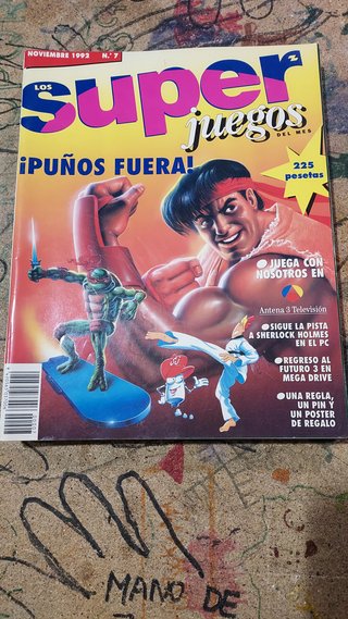 Revista Superjuegos N.7 Noviembre 1992