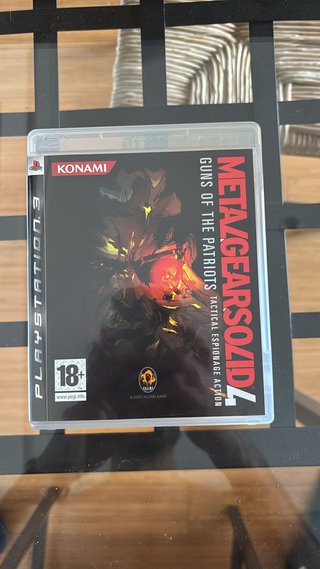 Metal Gear Solid 4 PS3 PAL España