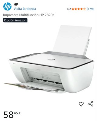 Impresora HP Deskjet 2820e