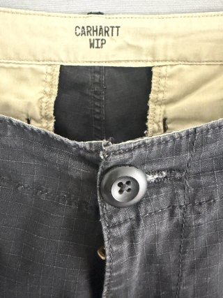 Pantaloni Cargo Carhartt Ripstop Uomo Neri
