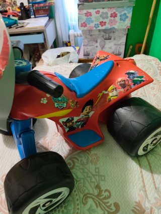 Moto infantil eléctrico Patrulla Canina 2-4 años
