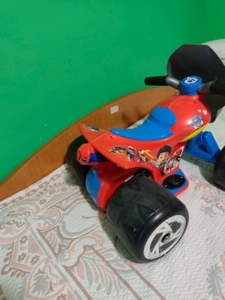 Moto infantil eléctrico Patrulla Canina 2-4 años