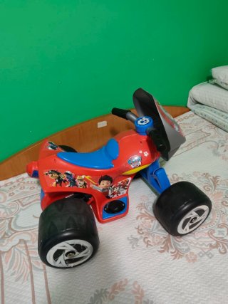 Moto infantil eléctrico Patrulla Canina 2-4 años
