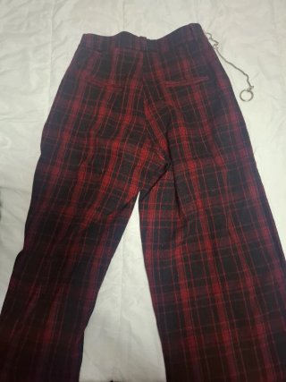 Pantalón de invierno a cuadros