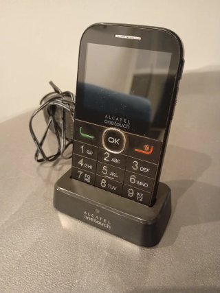 Teléfono Móvil Alcatel Onetouch Negro
