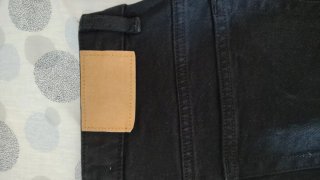 Bermudas Zara chico negras 38