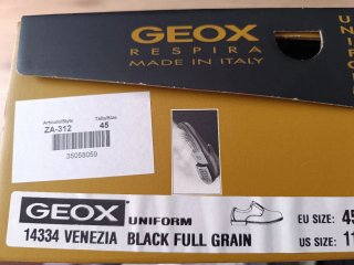 Zapatos Geox Respira Talla 45 Negros