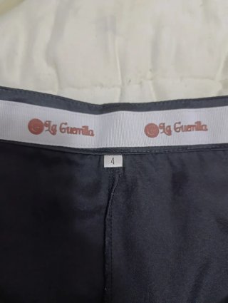 Pantalón pirata moros y cristianos negro.