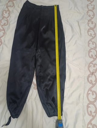 Pantalón pirata moros y cristianos negro.