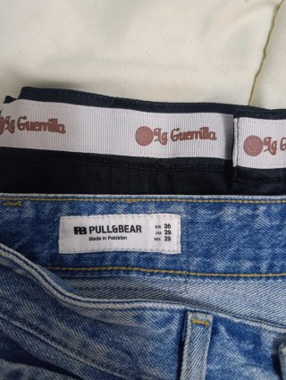 Pantalón pirata moros y cristianos negro.