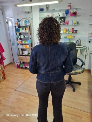 Chaqueta vaquera estilo militar