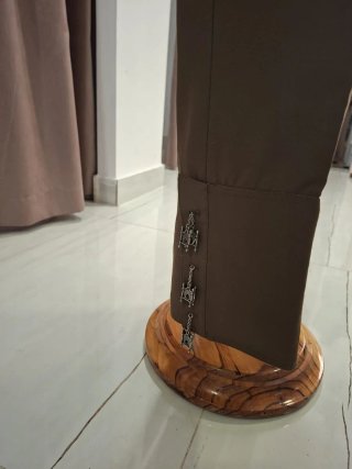 Traje Rociero Marrón Completo Tirantes y caireles