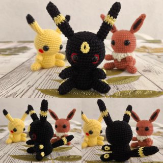 Amigurumi Umbreon in cotone